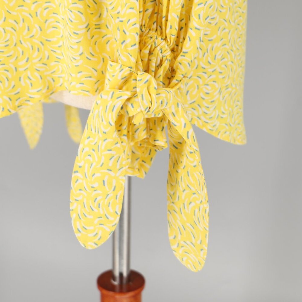 MAEVE ANTHROPOLOGIE Blithe Button Down Blouse Tie… - image 5